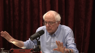 Bernie Sanders on Episode 2341 of the Joe Rogan Experience