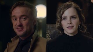 Emma Watson and Tom Felton in Harry Potter 20th Anniversary: Return to Hogwarts