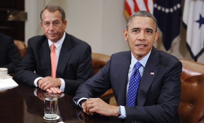 Boehner and Obama