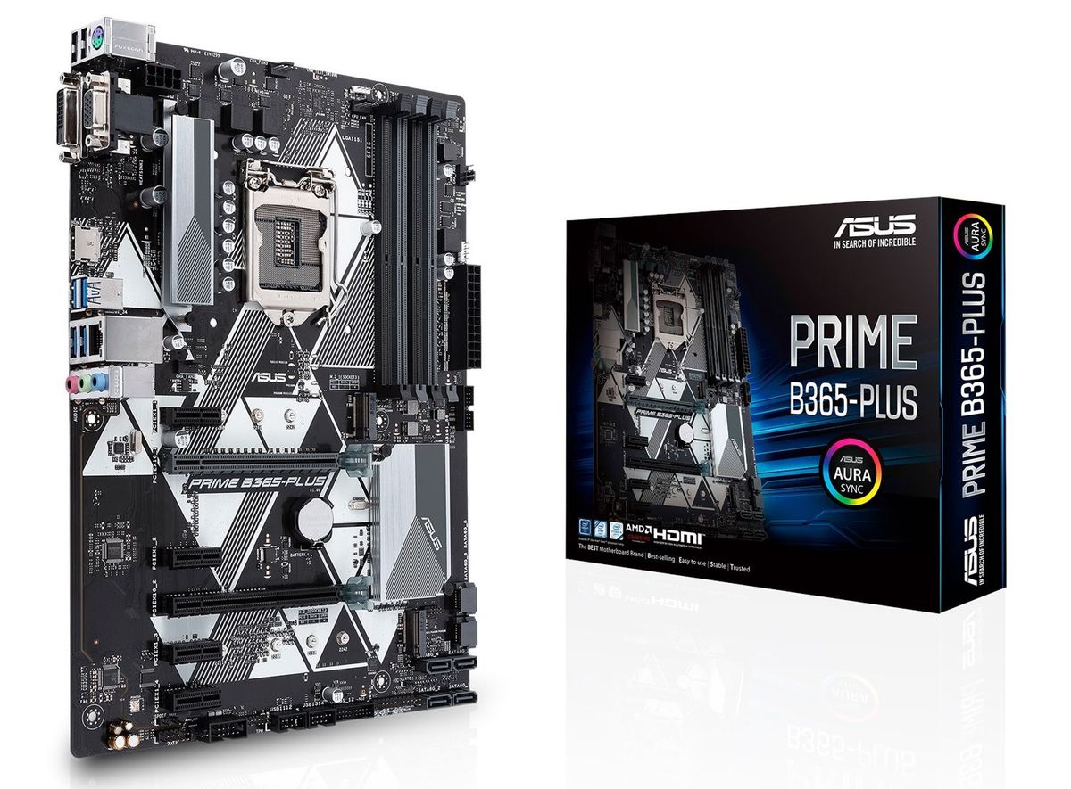Asus Unveils Prime B365-Plus Motherboard - A Chip Off the H270