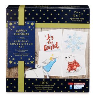 christmas cross stitch crochet decoration kits