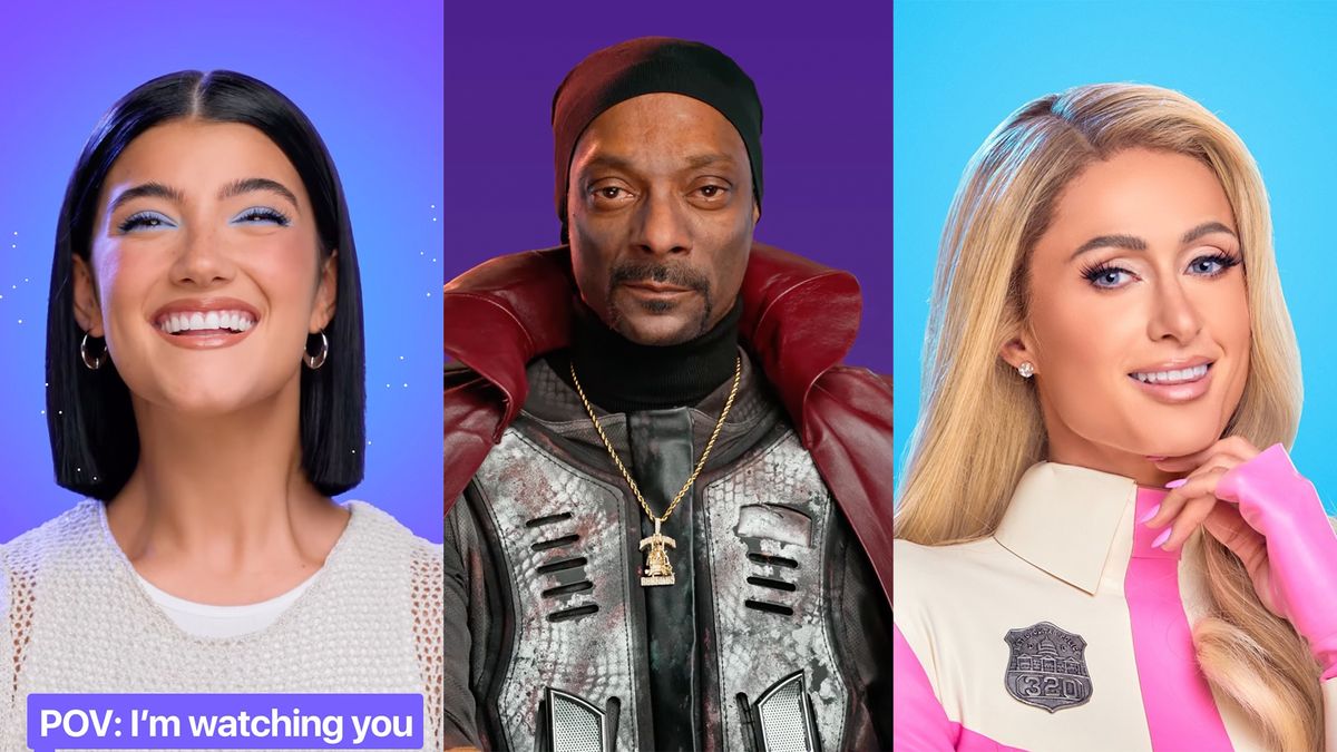 Ai chatbots of Charlie D&#039;Amelio, Snoop Dogg and Paris Hilton