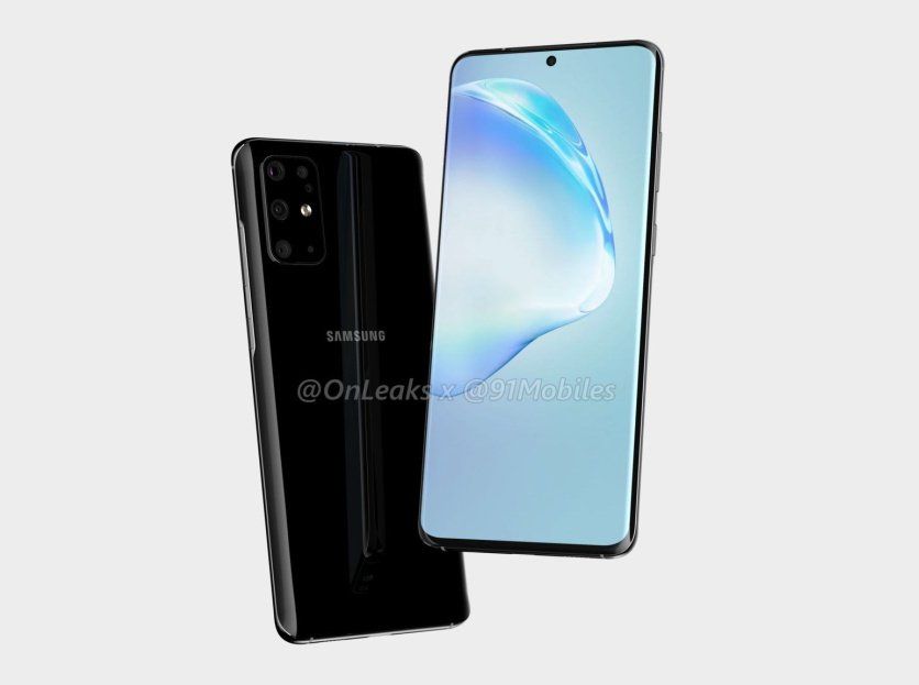 Galaxy S11 CAD-based Render