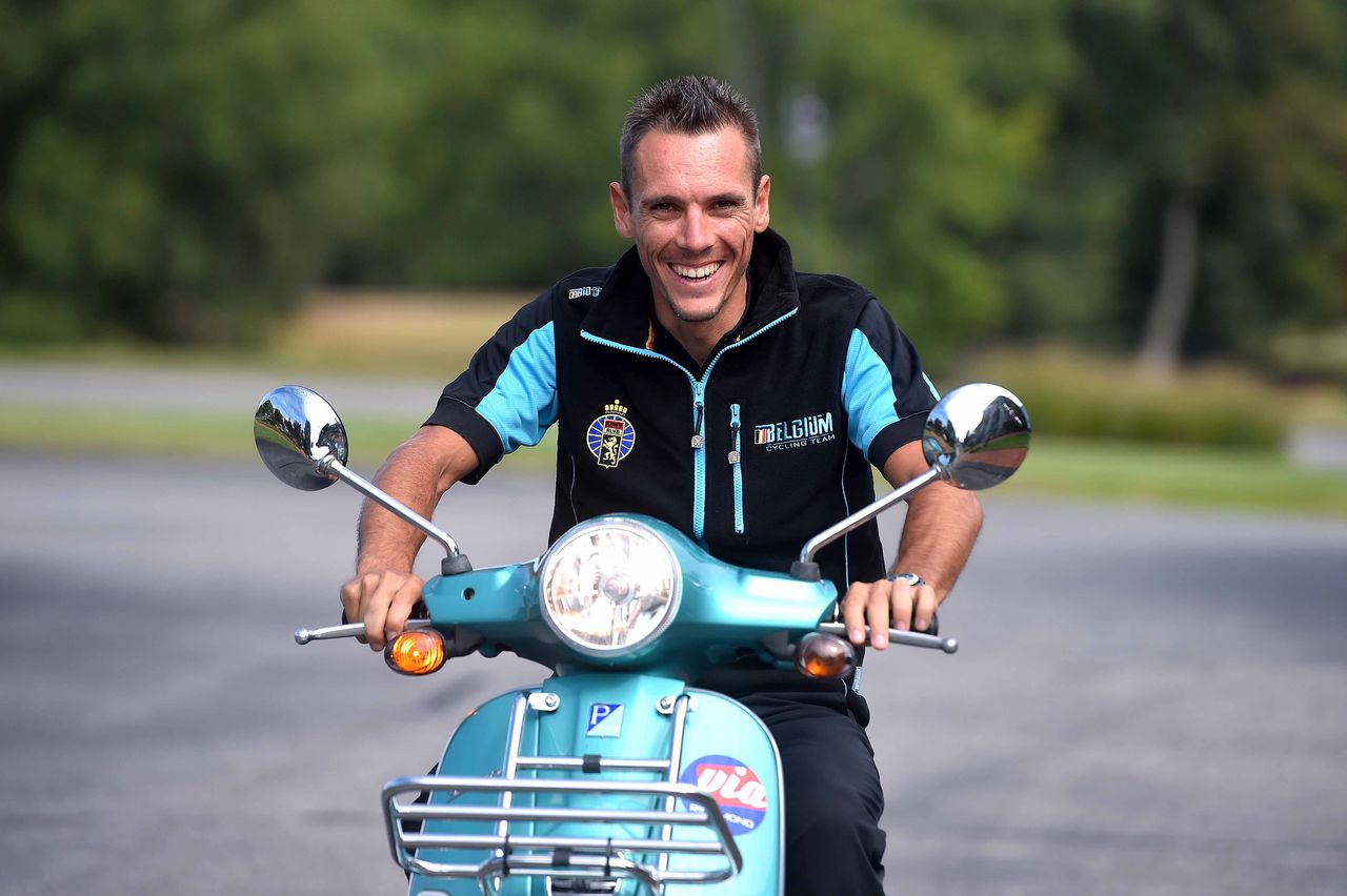 Philippe Gilbert has time for some time