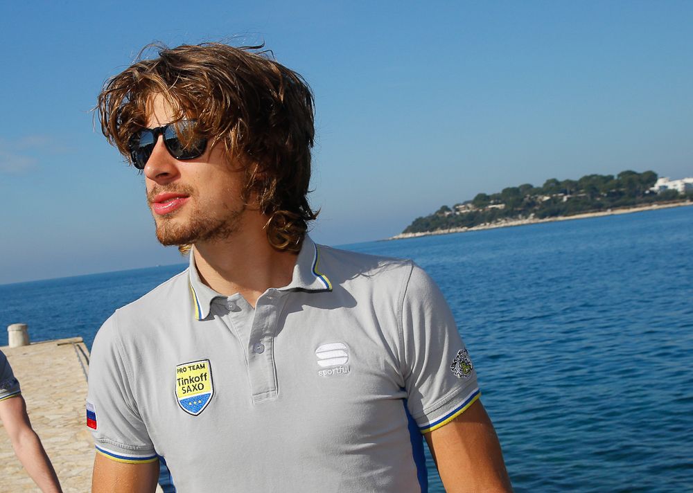 Peter Sagan at the Tinkoff-Saxo camp in Poreč, Croatia.