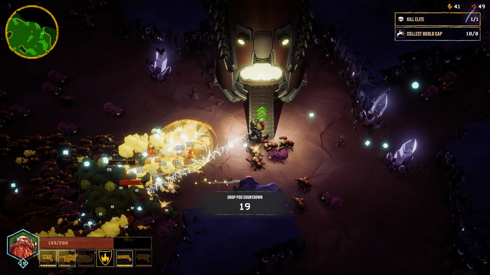 Deep Rock Galactic: Survivor a survival bullet hell based on Deep Rock Galactic