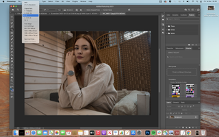 how to crop an image in photoshop