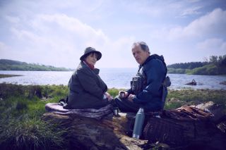 Brenda Blethyn in Vera season 14 with actor Kevin Whately.