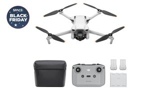 Product photo of the DJI Mini 3 combo on sale with this early black friday deal