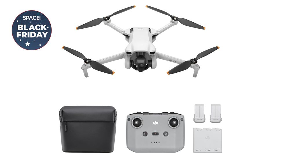 Black Friday drone deal, save 60 on the DJI Mini 3 Fly More Combo Space