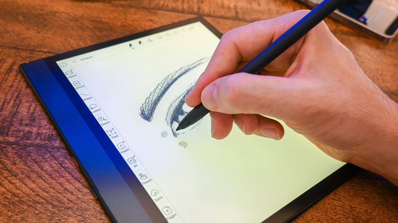 A photo of the Onyx Boox Note Air 2