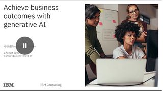 A webinar from IBM to help you take your hybrid cloud journey to the next level with generative AI