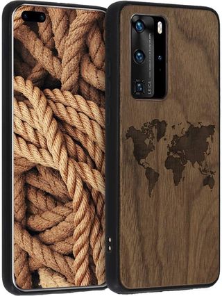 Kwmobile Wooden Case P40 Pro Render