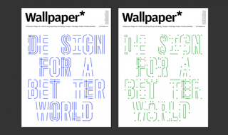Alternative covers for Wallpaper* August 2021 issue by Hingston Studio