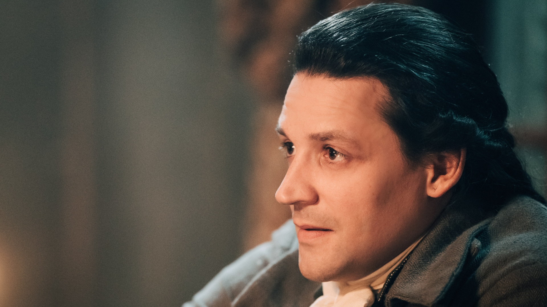 Nicolas looks to the side in Marie Antoinette