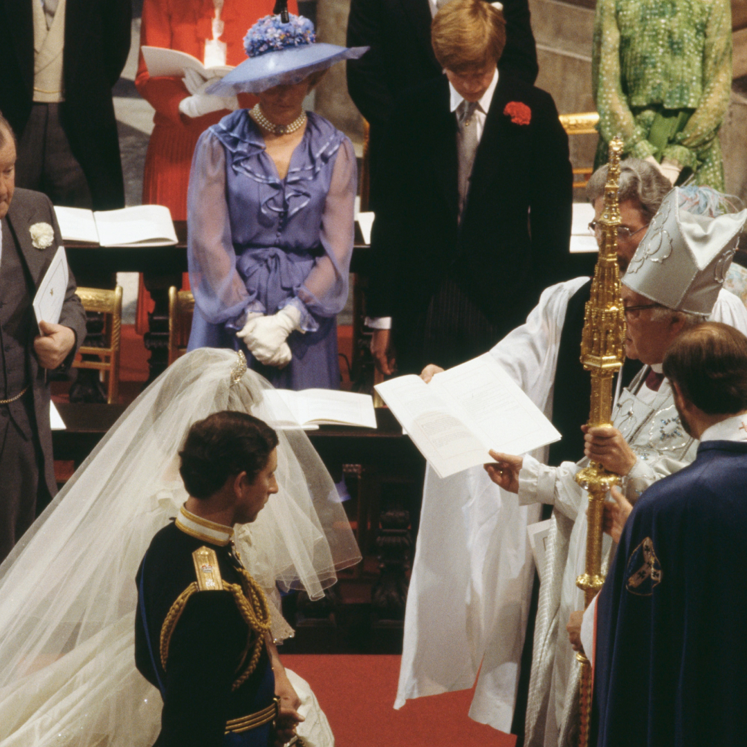 At Princess Diana&#039;s wedding to King Charles, her mom Frances wouldn&#039;t stop crying