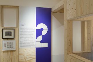 display panels at RIBA's Long Life, Low Energy exhibition