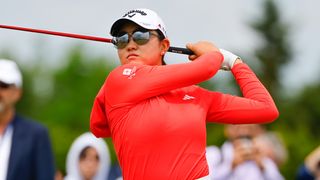Rose Zhang at the 2023 Mizuho Americas Open