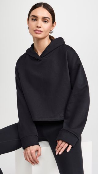 Happiness Cropped Hoodie