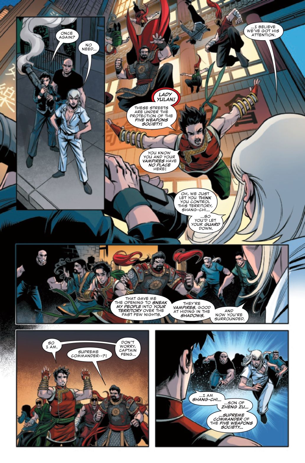 Art from Deadly Hands of Kung Fu #1