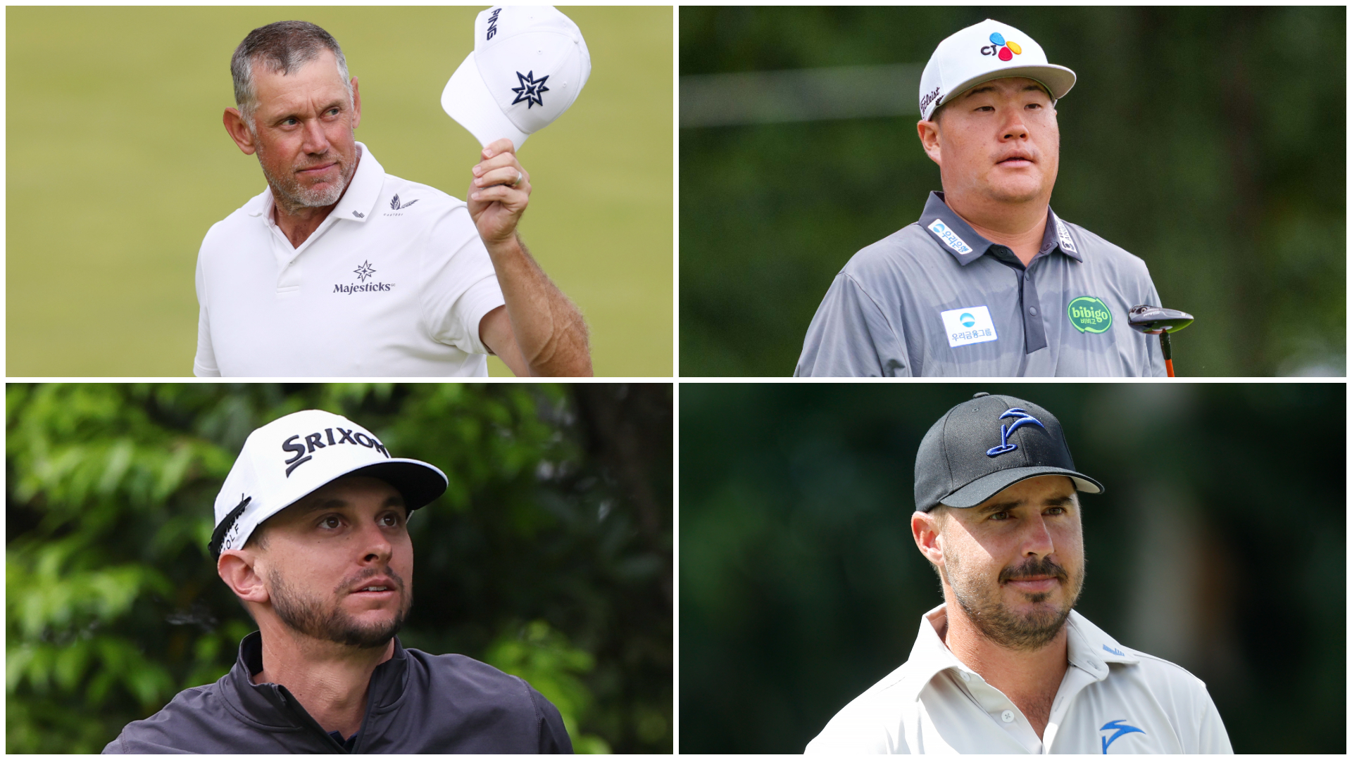 Lee Westwood, Sungjae Im, John Catlin and Chase Koepka 