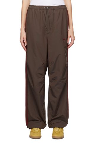 Wales Bonner Brown Adidas Originals Edition Taffeta Track Pants