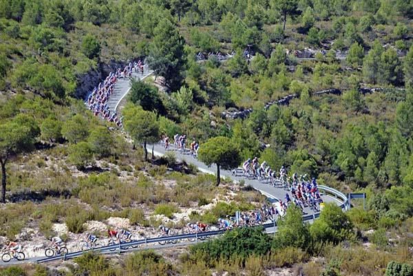 Stage six covered some snaking roads.