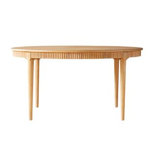 Providence Round Cerused Oak Table 