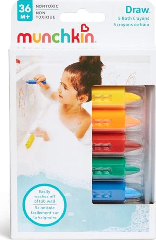 An image of the Munchkin Bath Time Crayons