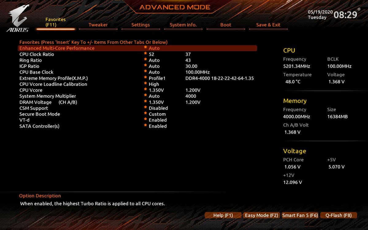 Gigabyte Z490 Aorus Master