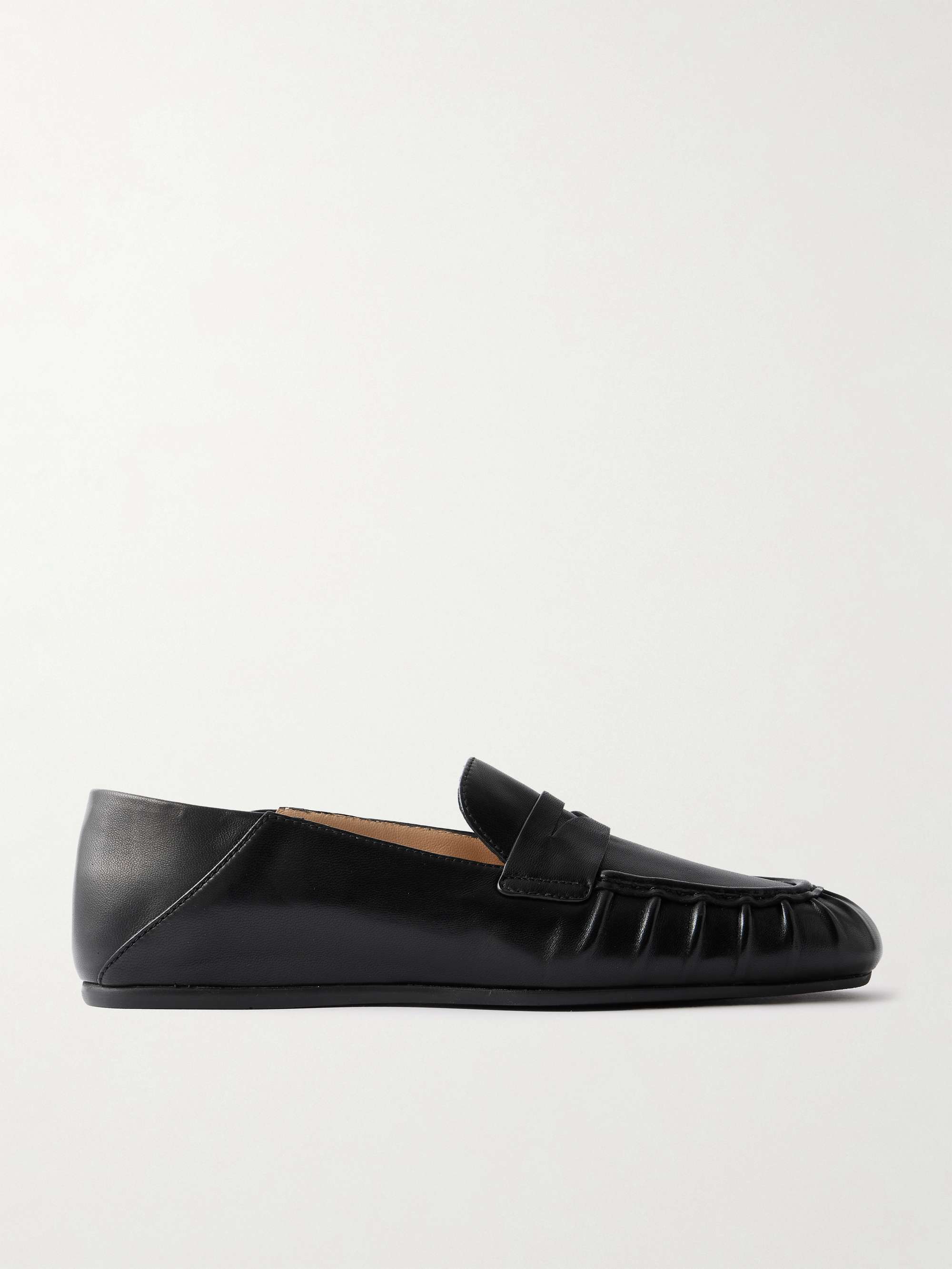 Brooks Collapsible-Heel Leather Loafers