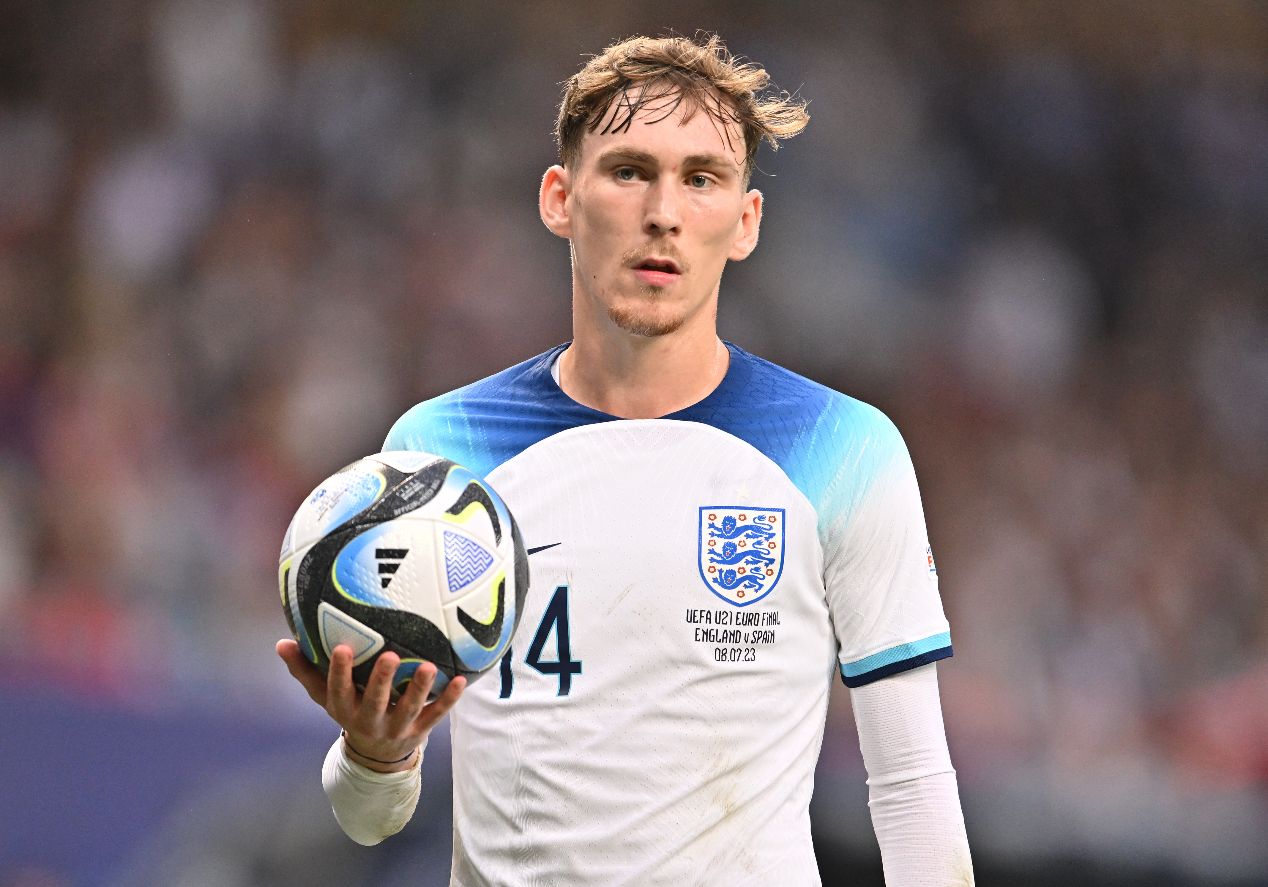 James Garner won the U-21s EUROs with England in 2023