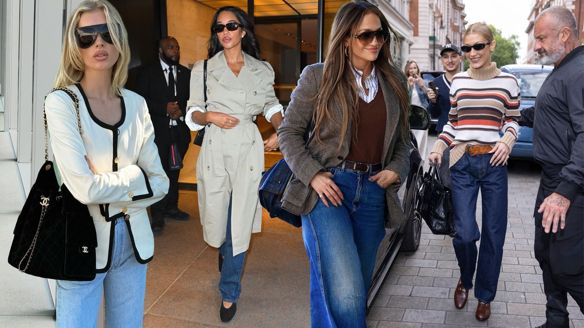 Hailey! J.Lo! Elsa! 6 Easy-To-Copy Jeans Outfit Ideas for Spring