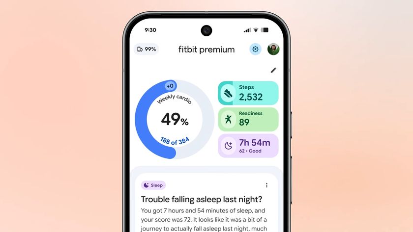 Fitbit AI coach inside the app