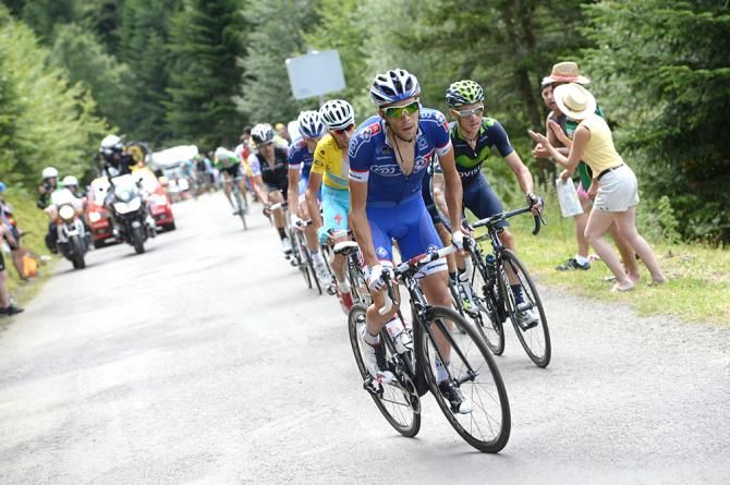Thibaut Pinot (FDJ.fr) pushes the pace