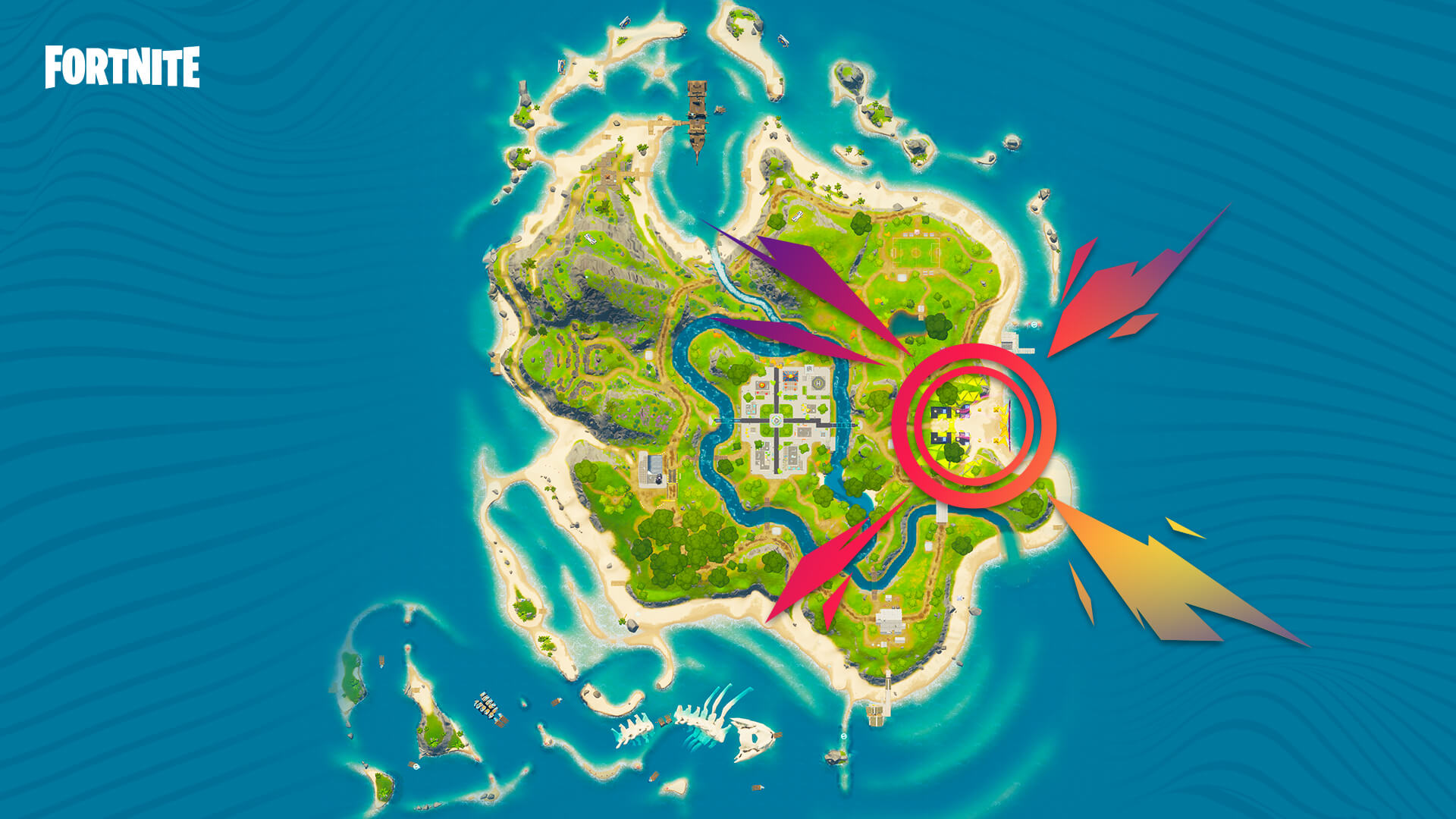 Carte Des Événements Fortnite Kaskade