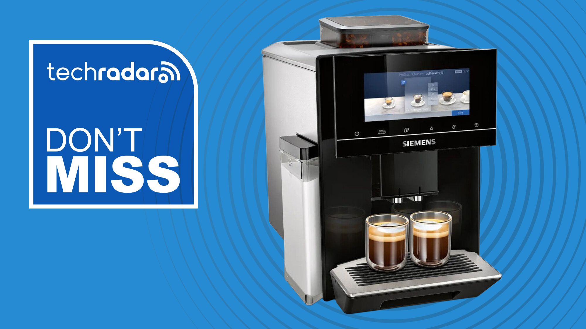 Kesepakatan pembuat kopi terbaik Cyber Monday masih berjalan – hemat £600 untuk mesin espresso premium Siemens ini