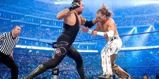 The Undertaker and Shawn Michaels at WrestleMania 25