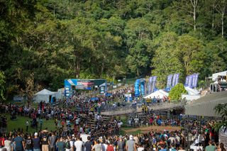 Start of the womens race