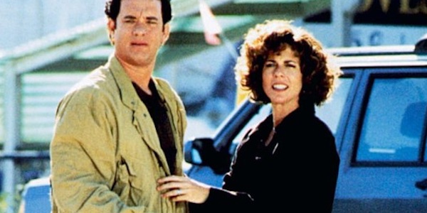 Tom Hanks and Rita Wilson in Volunteers