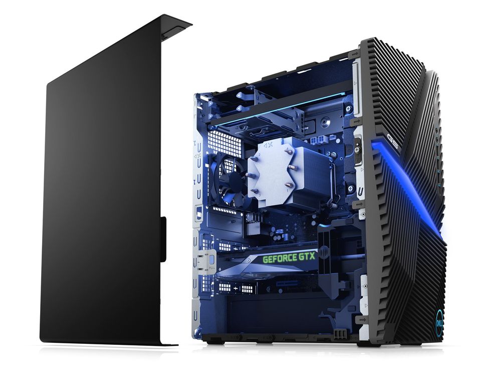 Dell G5 gaming desktop is easy to customize with up to an Intel Core i9 ...