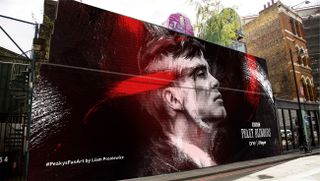 Peaky Blinders billboard