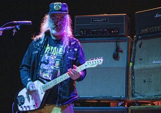 J Mascis performs onstage at The Observatory North Park in San Diego, California on February 22, 2022