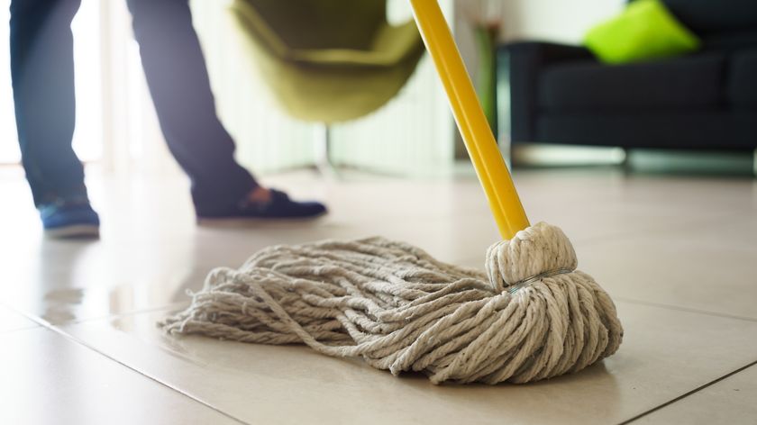 Mopping floor
