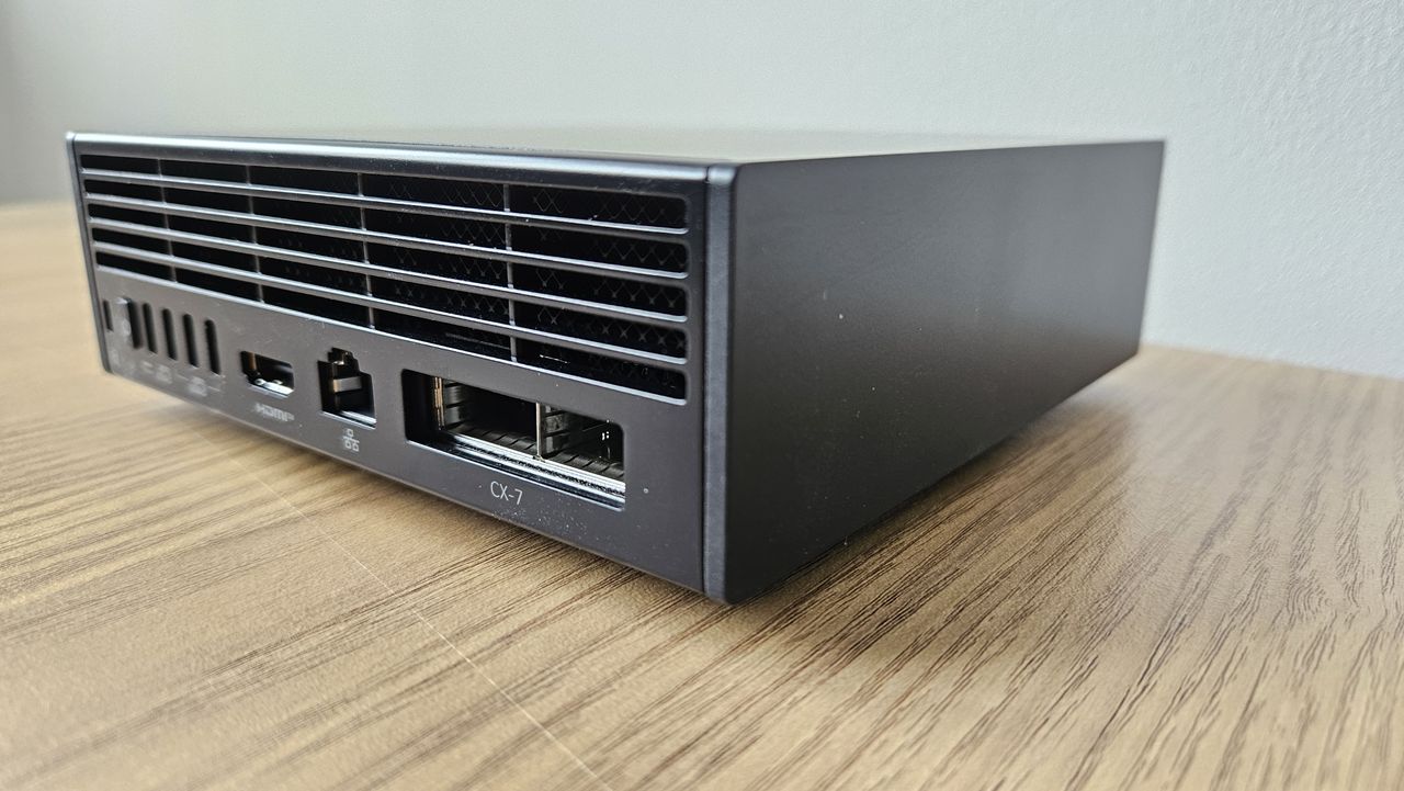 The Acer Veriton GN100 on a desk