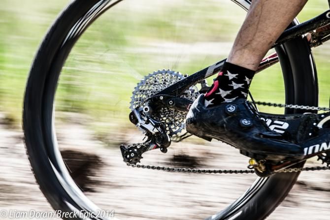 Racers spin by in quick succession