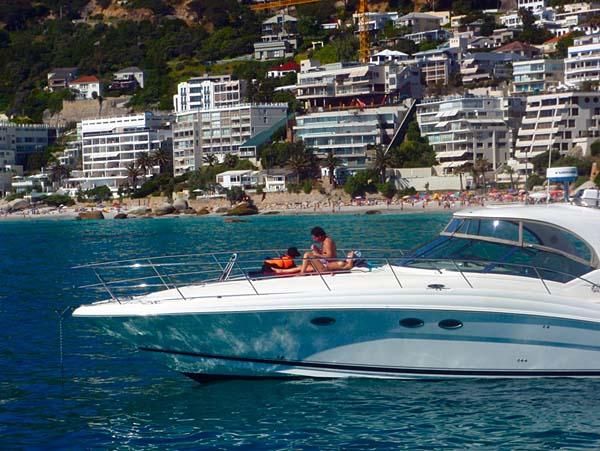 Yacht time in Cape Town.