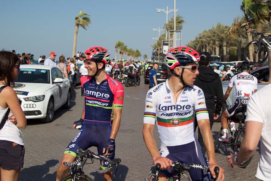 Rui Costa after the finish of stage 2