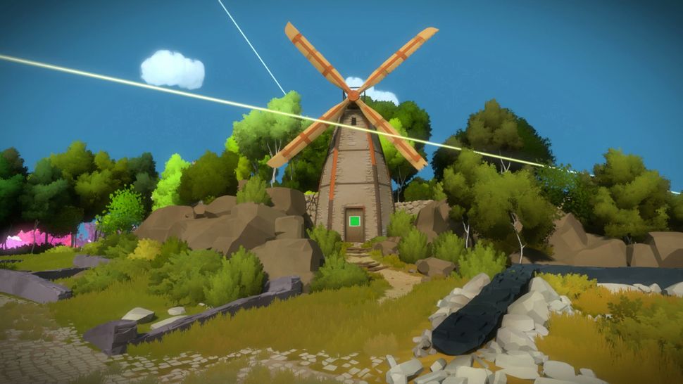 The Witness: Windmill & Video Player - The Witness Walkthrough & Puzzle ...