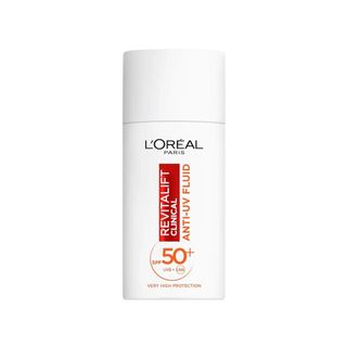 morning skincare routine - L'Oreal Paris Revitalift Clinical Vitamin C UV Fluid SPF 50+